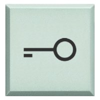 Axolute Сменные клавиши белого цвета с символами для кнопок с подсветкой HD-4038LA/Ключ