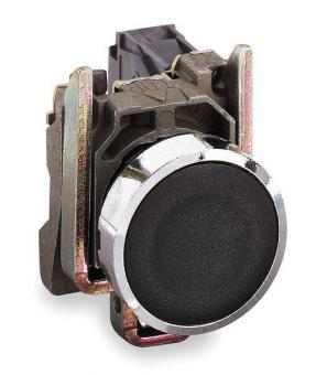 Кнопка Schneider Electric XB4BA21 22мм черная