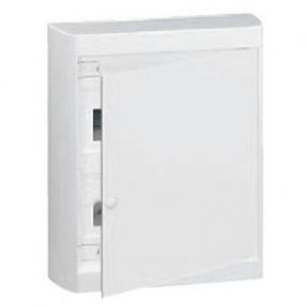 Щит навесной с белой дверцей Legrand Nedbox на 24 (+2) модуля с шинами N+PE