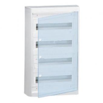 Щит навесной с прозрачной дверцей Legrand Nedbox на 48 (+4) модулей с шинами N+PE