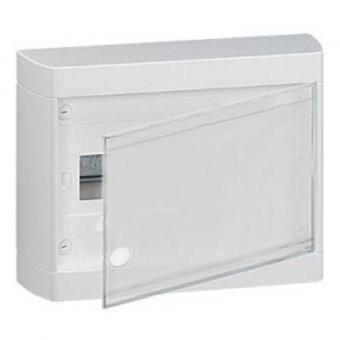 Щит навесной с белой дверцей Legrand Nedbox на 12 (+1) модулей с шинами N+PE