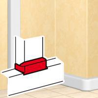 Отвод Т-образный 105х35 мм Legrand DLP для 105х35 и 150х50
