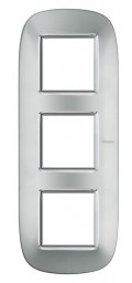 Axolute декоративные накладки в форме эллипса, White, цвет белый Corian, на 2+2+2 модуля