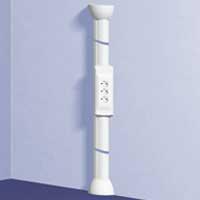 Полуколонна  Legrand 2-x секционная 3,9 м белая