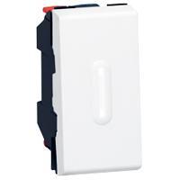 Переключатель Legrand Mosaic с подсветкой - 1М