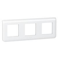 Рамка Legrand Mosaic 3х2 модуля горизонтальная белая
