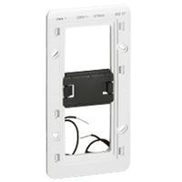 Суппорт Legrand Batibox 5 или 2х2 модуля вертикальный с подсветкой 0,03Вт