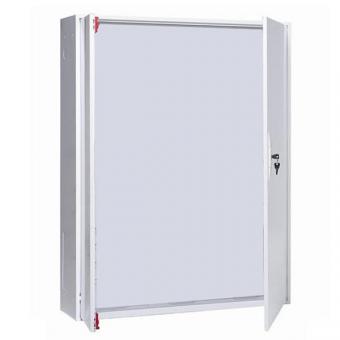 Корпус навесного электрошкафа ABB B IP43 650х550х215 на 96 модулей