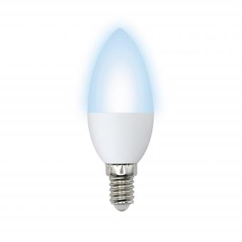 Лампа светодиодная Volpe серии Optima LED 6W, цоколь Е14, матовая, нейтрального свечения (4500K)