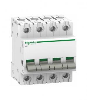Выключател нагрузки iSW Acti 9 Schneider Electric 4П 100A (модульный рубильник)