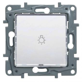 Выключатель кнопочный 10А - 250В Legrand Etika