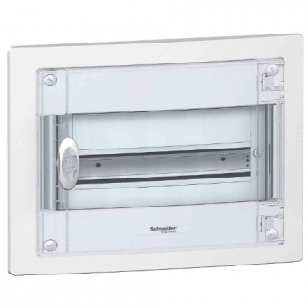 Щит навесной с прозрачной дверцей Schneider Electric Pragma на 18 (1x18) модулей с клеммниками N+PE