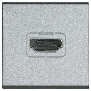 LivingLight Разъем HDMI, цвет алюминий