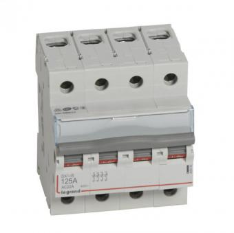 Модульный выключатель Legrand DX3 4П 125A