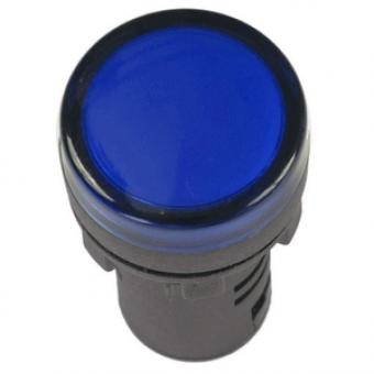 Лампа AD22DS(LED)матрица d22мм синий 230В  ИЭК