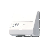 JUNG CD 500/CD plusБеж Корпус для разъемов, с полем ддя надписи (554)