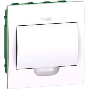 Бокс встраиваемый с белой дверцей Schneider Electric Easy9 на 8 модулей с клеммниками N+PE