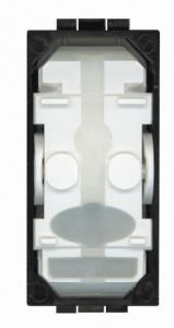 LivingLight Выключатель с автоматическими клемами, размер 1 модуль, без клавиши