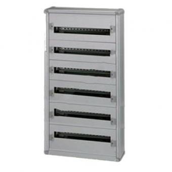 Щит навесной металлический Legrand XL3 160 на 144 модуля с шиной без дверцы