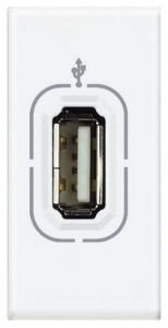 LivingLight Разъем USB, цвет белый