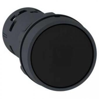 Кнопка Schneider Electric XB7NA21 c возвратом 1НО 22мм черная