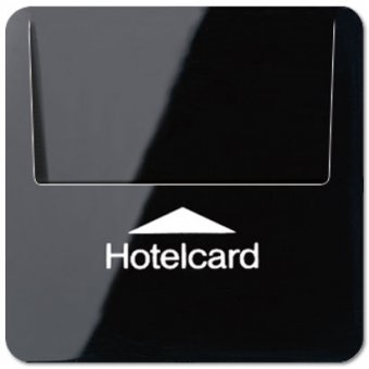 JUNG CD 500/CD plusЧерный Накладка карточного выключателя (CD590CARDSW)