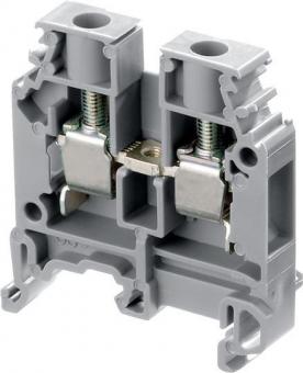 Клеммник ABB М6/8 на DIN-рейку 6мм.кв. серый