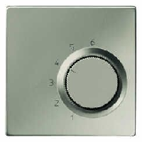 JUNG LS 990 EdelstahlНакладка термостатакомнатного(мех TR236U,TR246U) (ESTR236PL)