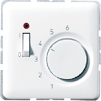 JUNG CD 500/CD plusСерый Термостат комнатный, 10(4)А (TRCD231GR)