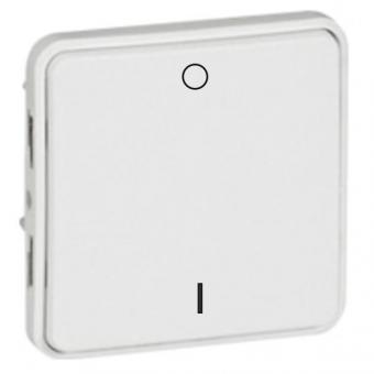 Переключатель двухполюсный с антибактериальным покрытием  Legrand Plexo серии Artic IP55, белый