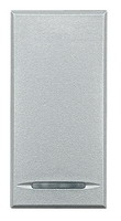 Axolute Кнопка 1Р (NO) 16 А 250 В~ цвет алюминий