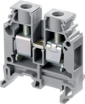 Клеммник ABB М10/10 на DIN-рейку 10мм.кв. серый