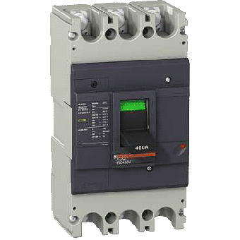 Автоматический выключатель Schneider Electric EZC630N 500A 36кА/415В 3П3Т