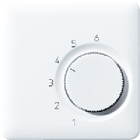 JUNG CD 500/CD plusЧерный Накладка термостатакомнатного(мех TR236U,TR246U) (CDTR236PLSW)