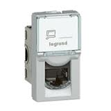 MOSAIC RJ45 STP кат6А 1мод бел