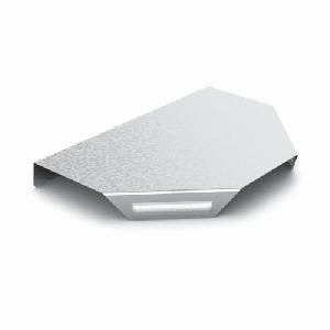 КУСТ-50 OSTEC Крышка к Угловому соединителю Т-образному к лотку 50