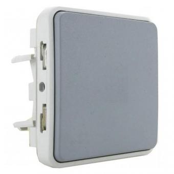 Переключатель промежуточный 10 AX - 250 В Legrand Plexo IP55 серый