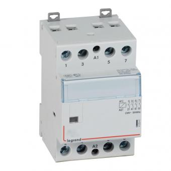 Контактор Legrand CX3 24V 4НО 63А с ручным управлением