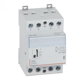 Контактор Legrand CX3 230V 4НО 40А с ручным управлением