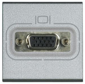 LivingLight Разъем HD15, цвет алюминий
