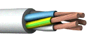 Провод соединительный ПВС 5х1,5