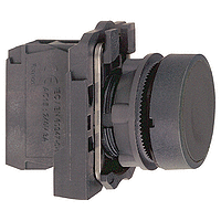 Кнопка Schneider Electric XB5AA21 c возвратом 22мм черная
