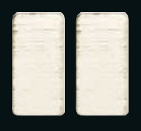 Клавиша узкая без подсветки, White D?cap?