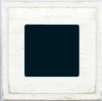 Рамка 1пост, MADRID PROVENCE, гор./верт, цвет white decape