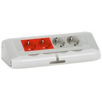 БР 4X2К+З +3RJ45 Кат6 UTP 1м