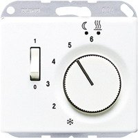 JUNG SL 500 Черный Регулятор теплого пола, 10(4)А (FTRSL231SW)