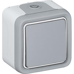 Вывод кабеля IP55 Legrand Plexo серый