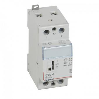 Контактор Legrand CX3 230V 2НО 63А бесшумный с ручным управлением