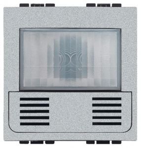 LivingLight Выключатель ИК+УЗ, цвет алюминий