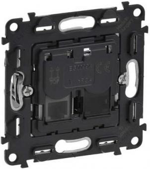 Розетка комбинированная RJ11/RJ45 Legrand Valena In`Matic категория 6